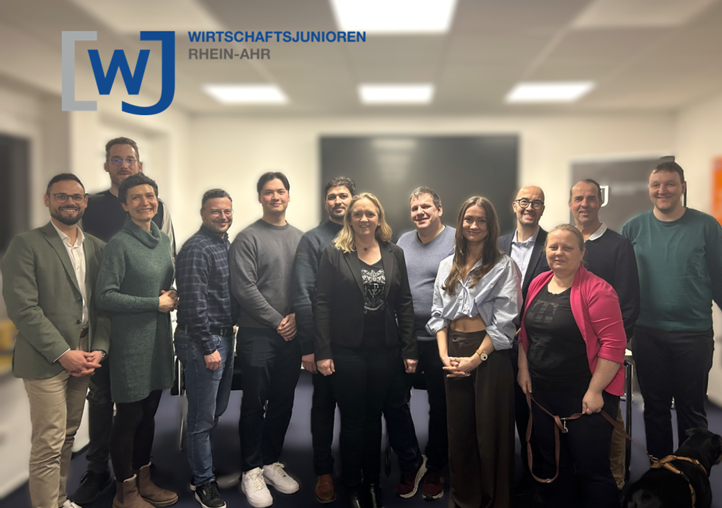 Die Wirtschaftsjunioren Rhein-Ahr wählten im Rahmen ihrer Mitgliederversammlung einen neuen Vorstand.