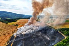 Flächenbrand in Gösenroth