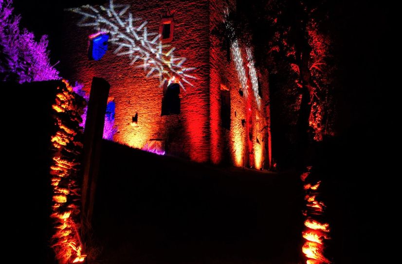 Besonders die Diller Burgruine wird im Lichterglanz erstrahlen.