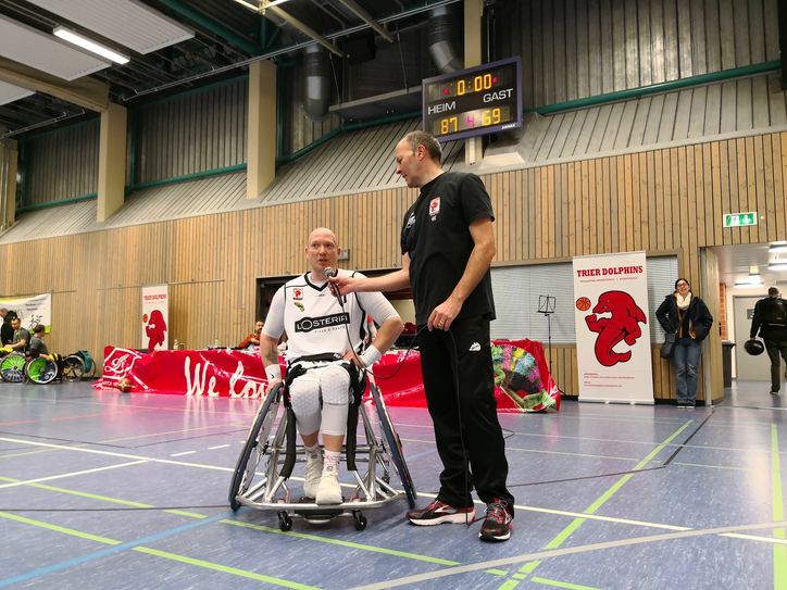 Topscorer Dirk Passiwan. Foto: Dolphins