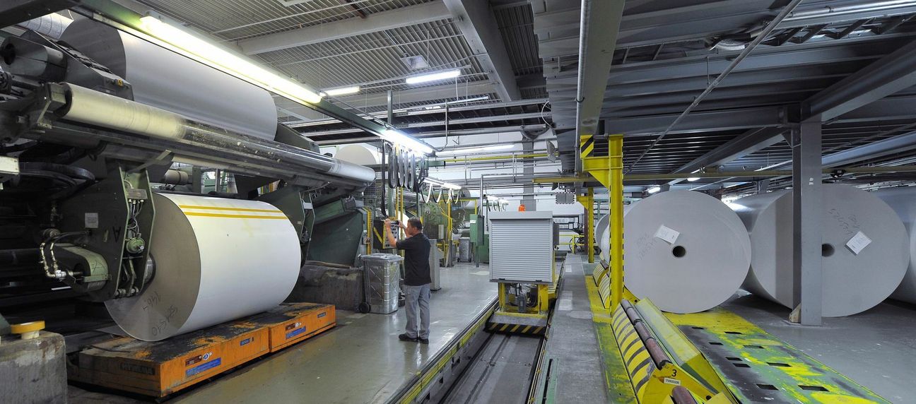 "Weig" beliefert mit seinem Verpackungskarton aus Altpapier Druckereien in ganz Europa.