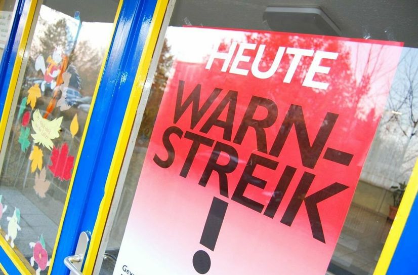 In vielen Kindertagesstätten wird gestreikt: Betroffen davon ist auch das Familienzentrum an der Roetgener Hauptstraße.