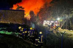 Beim Brand des Luxus-Anwesens entstand am Abend des 2. November ein Schaden in Millionenhöhe.