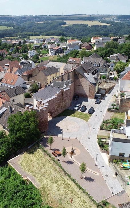 Der neue Veranstaltungsort der Freudenburger Kirmes ist der Mehrgenerationenplatz "Weiher". Foto: Privat