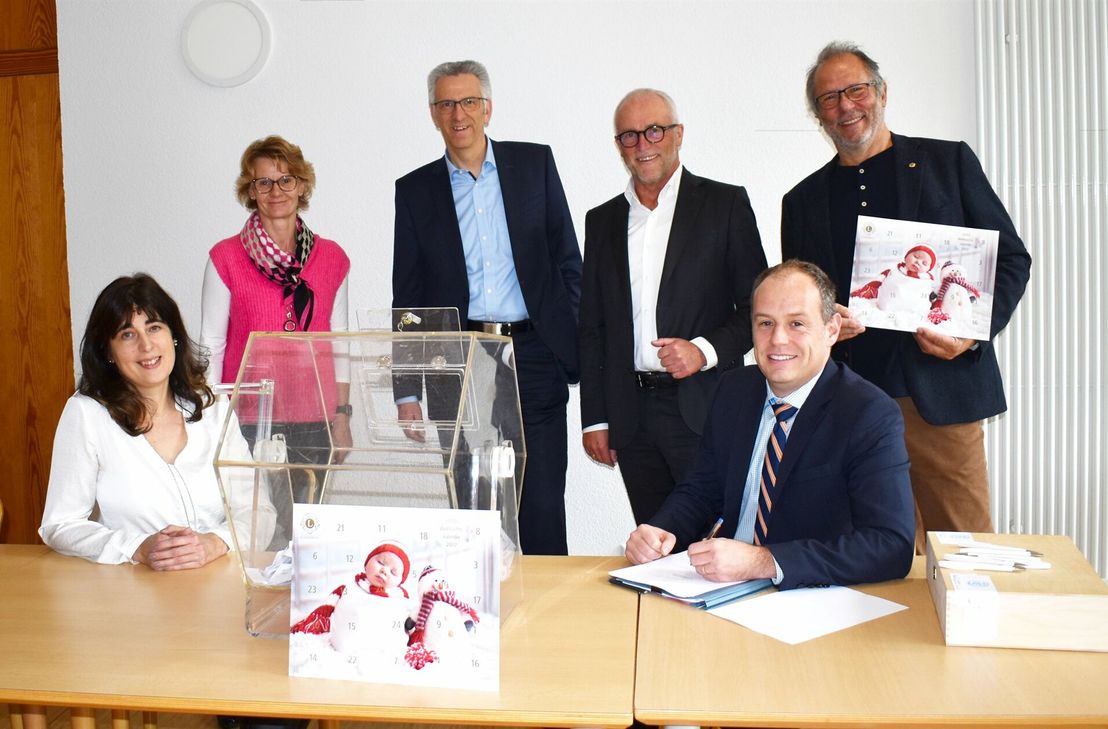 V.l.: Tatjana Silbernagel-Kierst, Beate Buch, Erik Gregori, Wolfgang Nass, Dr. Christopher Wagenknecht und Diether Piroth.