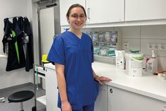 Nach ihrem Praktischen Jahr arbeitet Sarah Holzhauer jetzt als Assistenzärztin in der Hunsrück Klinik.