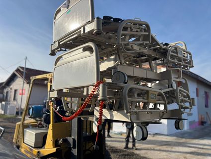 Bettenspende der Eifelklinik.