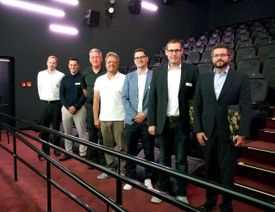 Tim Lieser (WFG Trier-Saarburg), Vincent Leppak (VDI Technologiezentrum GmbH), Frank Hallfell (enbiz engineering and business solutions GmbH), Timo Gensel (Ministerium für Landwirtschaft, Weinbau, Umwelt und Forsten Rheinland-Pfalz), Matthias Denis (Wirtschaftsförderung), Patrick Stein (Zöllner Fensterbau GmbH), Andreas Schwarz (Investitions- und Strukturbank Rheinland-Pfalz – ISB)