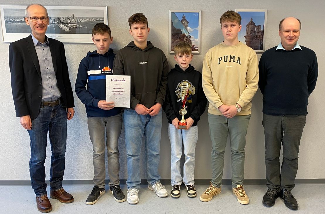 Die Mannschaft der IGS Kastellaun setzte die Erfolgsserie der vorangegangenen Jahre fort.