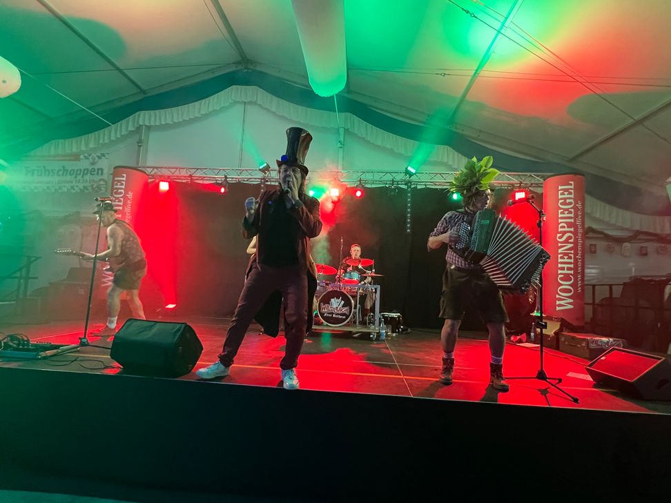 Mittlerweile gehört „Wildbach“ zum festen Repertoire des Cochemer Oktoberfestes.
