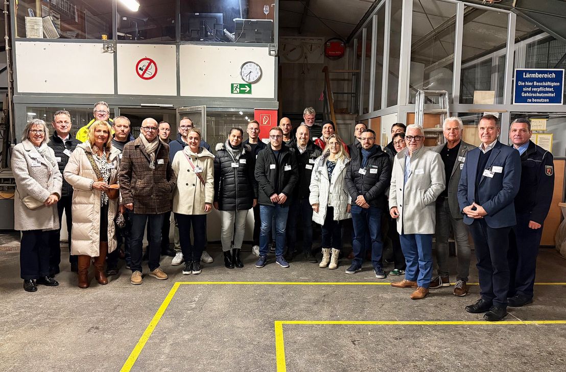 Der Wirtschaftskreis Bernkastel-Wittlich zu Besuch in der Justizvollzugsanstalt Wittlich.