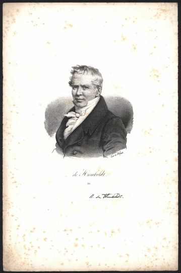Zum 250. Geburtstag von Alexander von Humboldt...