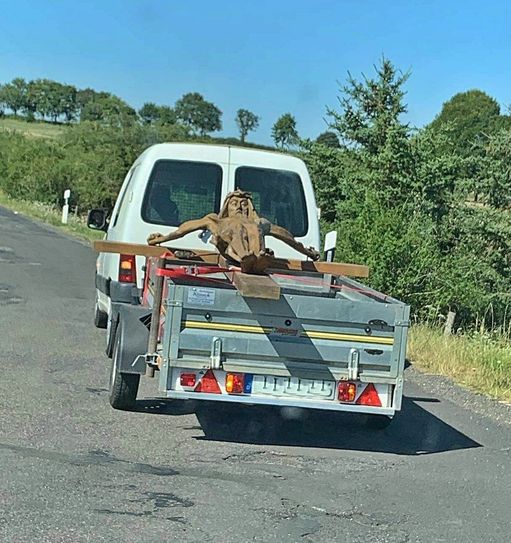 Auf dem Weg zum neuen Standort. Foto: GdG Steinfeld