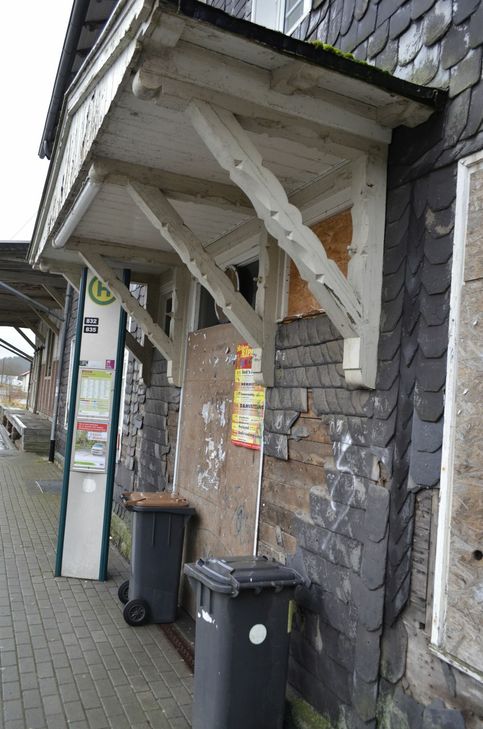 Der Bahnhof Blankenheim/Wald rückt immer mehr in den Mittelpunkt des öffentlichen Interesses. mn-Foto