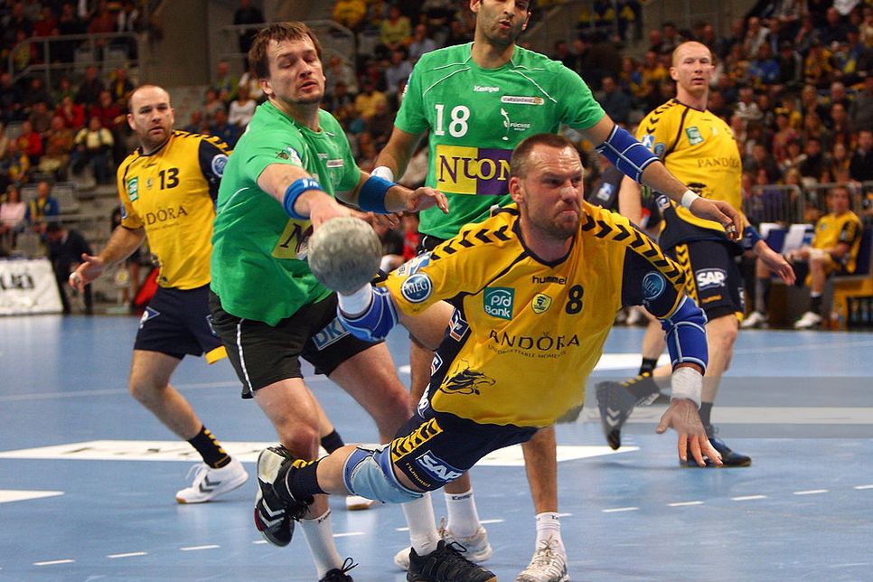 Handball-Highlight: Die Welt- und Europameister von 2004 und 2007 um Christian »Blacky« Schwarzer (Foto) sind am 11. Juni zu Gast in der Sohrener Schulsporthalle.