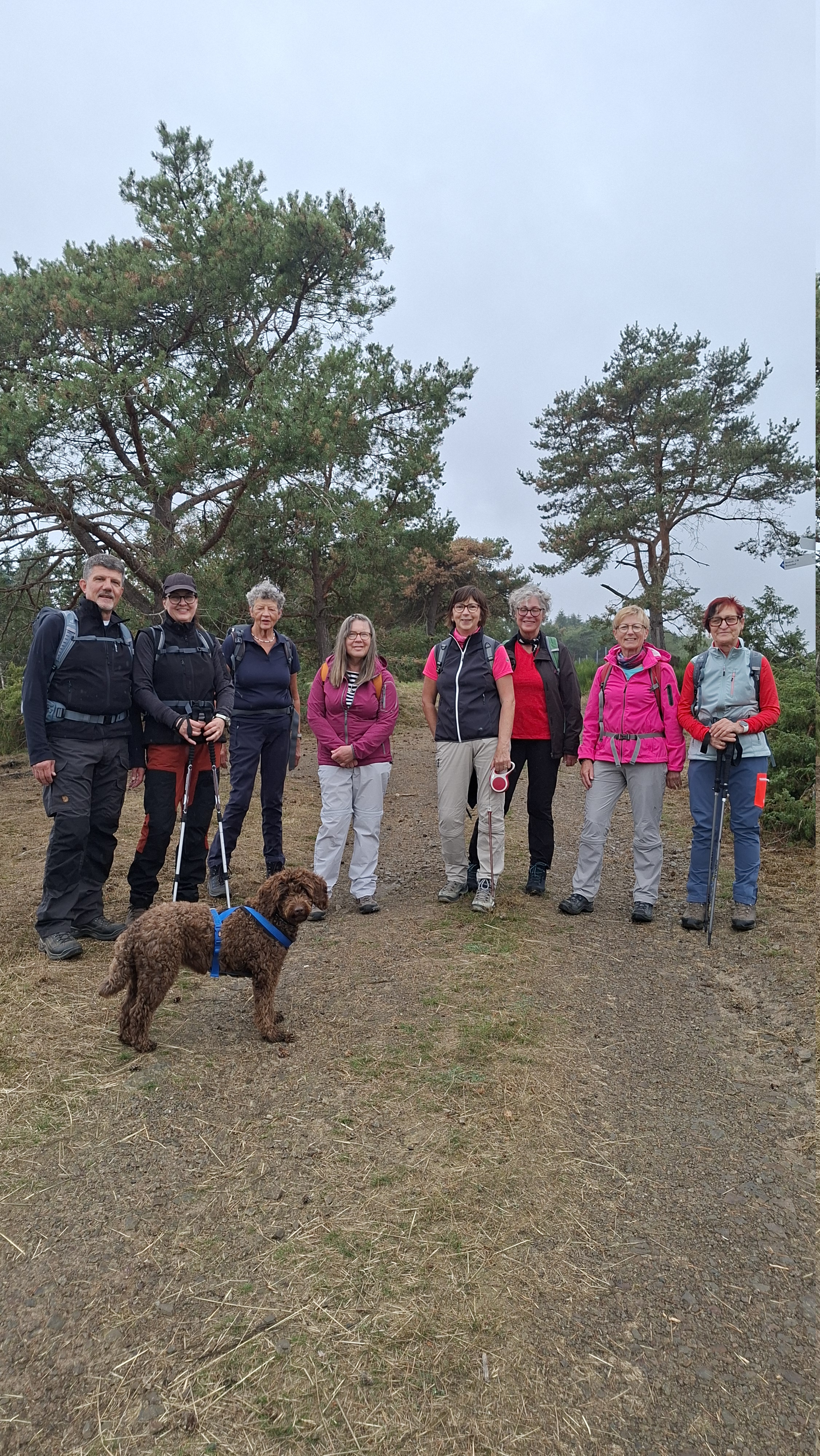Die Gruppe auf dem Weg zur „Schwarzen Madonna“.