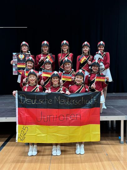 Die Tänzerinnen der Junioren-Kategorie