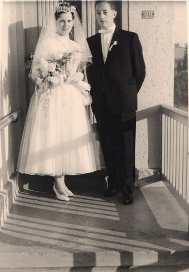 Marlene und Leo Leyendecker waren 52 Jahre verheiratet. Der Weg zur Eheschließung ging über das Zollamt.