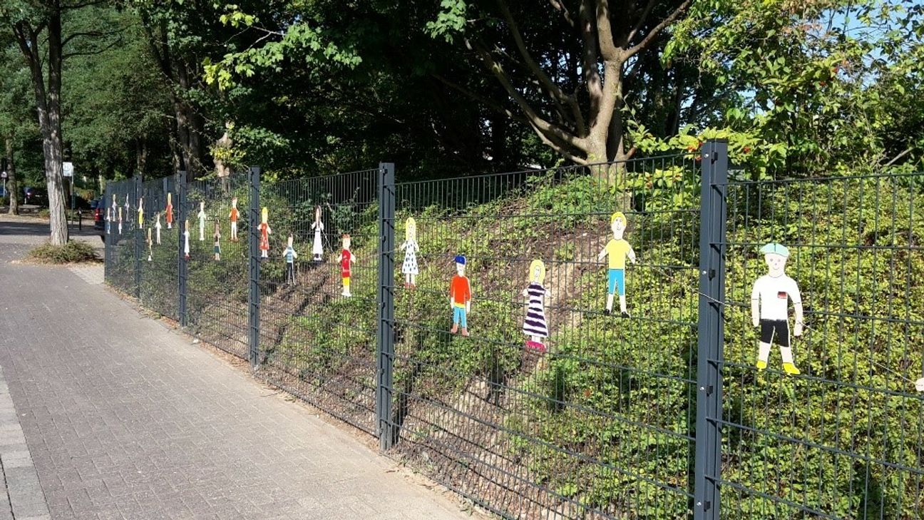 So ähnlich soll die Kinderkette an verschiedenen Orten in der Grafschaft aussehen. Foto: privat