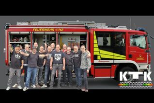 »KTK« gestaltet den Fire-Abend beim Jubiläum des Fördervereins der Konzener Feuerwehr.