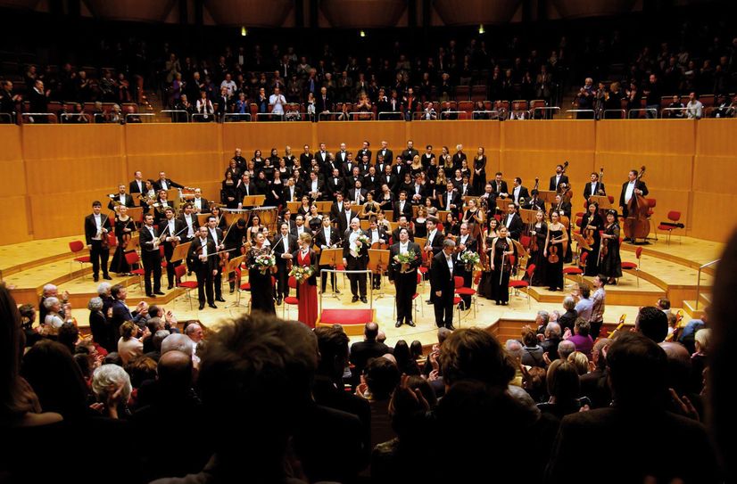 Die Junge Philharmonie Köln zu Gast beim Neujahrskonzert in der Bitburger Stadthalle.