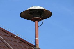 Die alten Sirenen bleiben stumm, nur die 19 Hochleistungssirenen im Kreis machen mit.