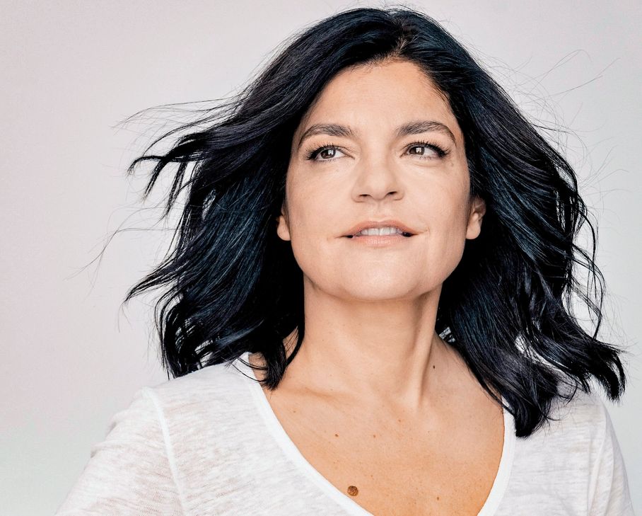 Jasmin Tabatabai, Jurorin der Wettbewerbsfilme.