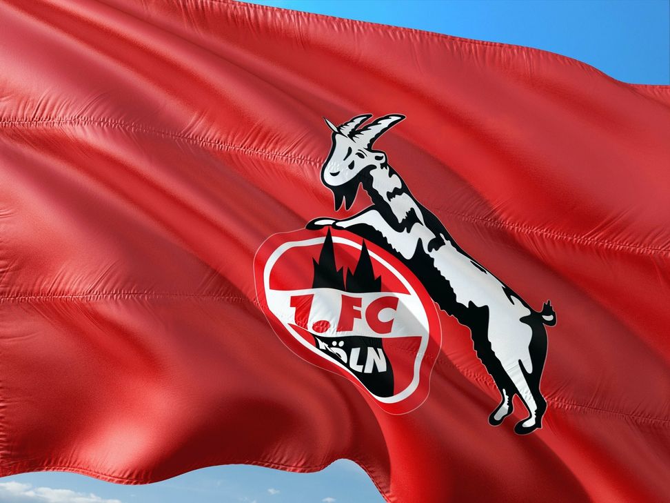 Der Geißbock und der Fußballclub aus Mayens tschechischer Partnerstadt.