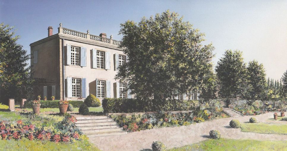 Der Maler Theo Jacobi legt in seiner Jahresausstellung den Fokus auf mediterrane Architektur.