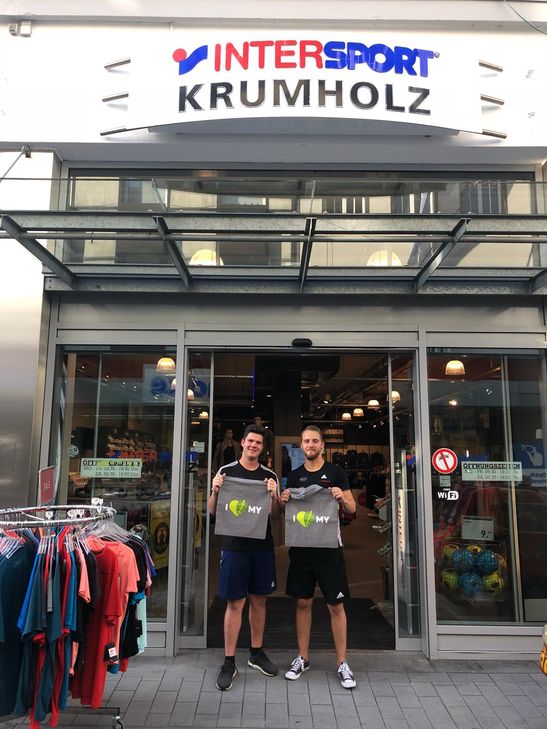 Intersport Krumholz bei der Aktion "I love MY"