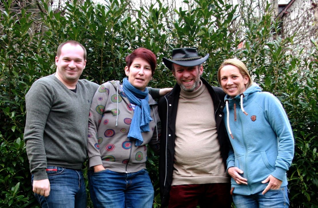 Der neue Kreisvorstand (von links): Matthias Kaißling, Biggi Meyreis, Michael Kühler und Natascha Lentes.