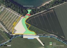 Auf dieser Skizze ist die Sperrung sowie die Umleitung erkennbar.