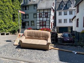 In der Laufenstraße/Im Städchen wurde illegal Müll abgeladen.