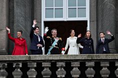In der Welt der Royals zu Hause: Michael Begasse war live dabei, als die dänische Königsfamilie nach der Krönung von König Frederik auf den Balkon des Palastes trat.