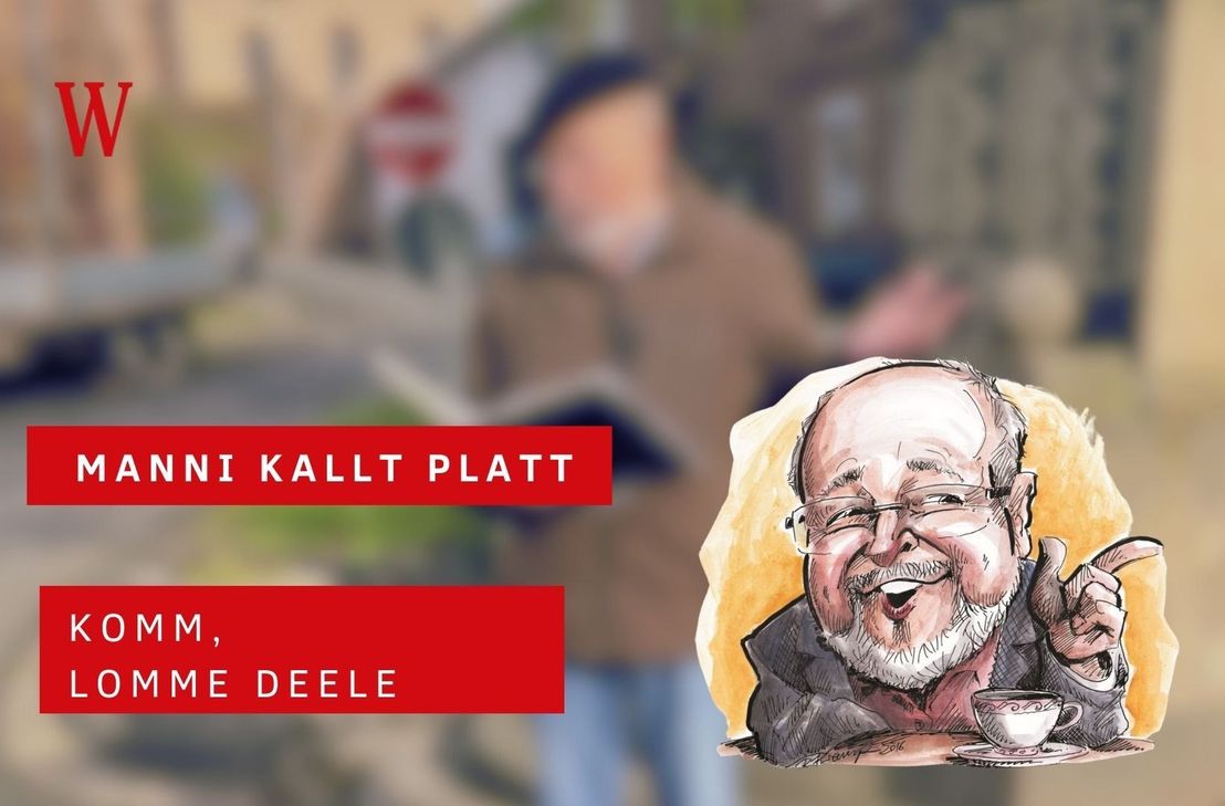 "Komm, lomme deele", meint Manni.