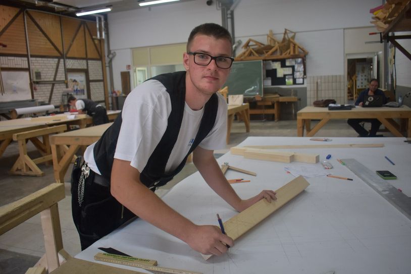 Fabian Gies aus Dernau ist der beste Zimmerergeselle im Bezirk der Handwerkskammer Koblenz. Foto: Handwerkskammer Koblenz