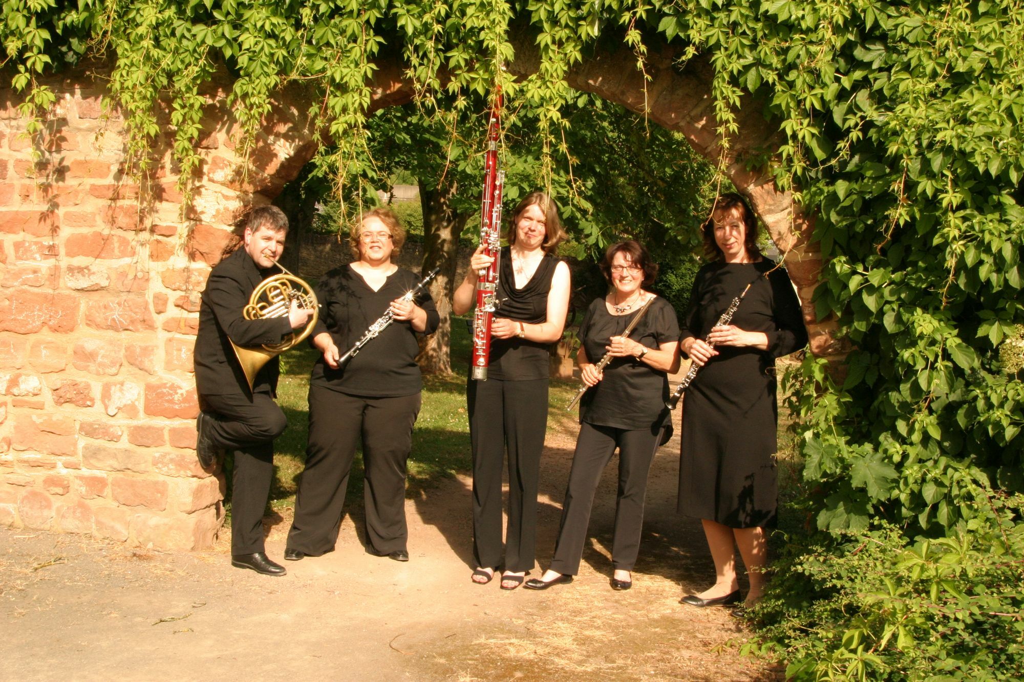 Das Animos-Quintett tritt im Kloster Karthaus auf. Foto: FF