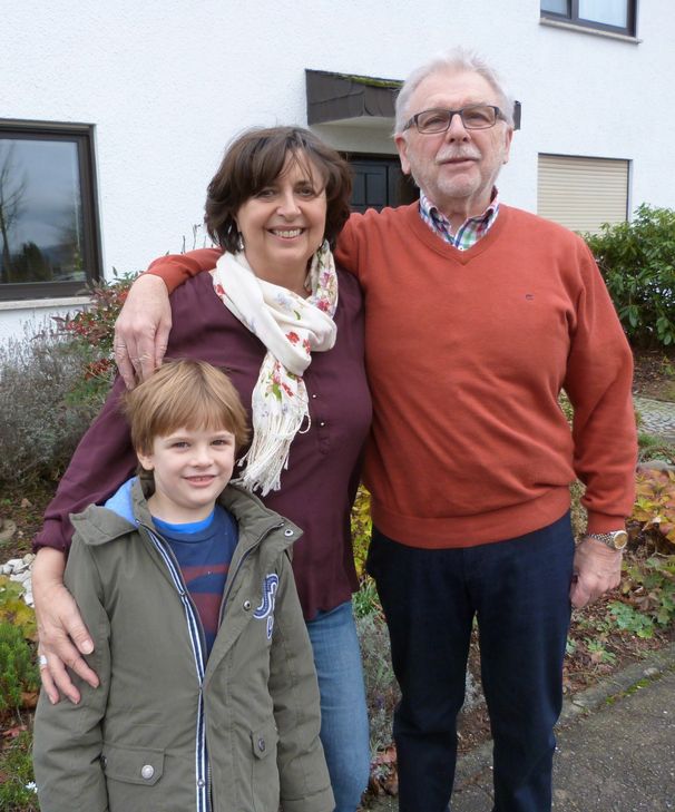 Bei der Steinspendenaktion mit dabei: Marlen und Manfred Lauter aus Konz. Foto: FF