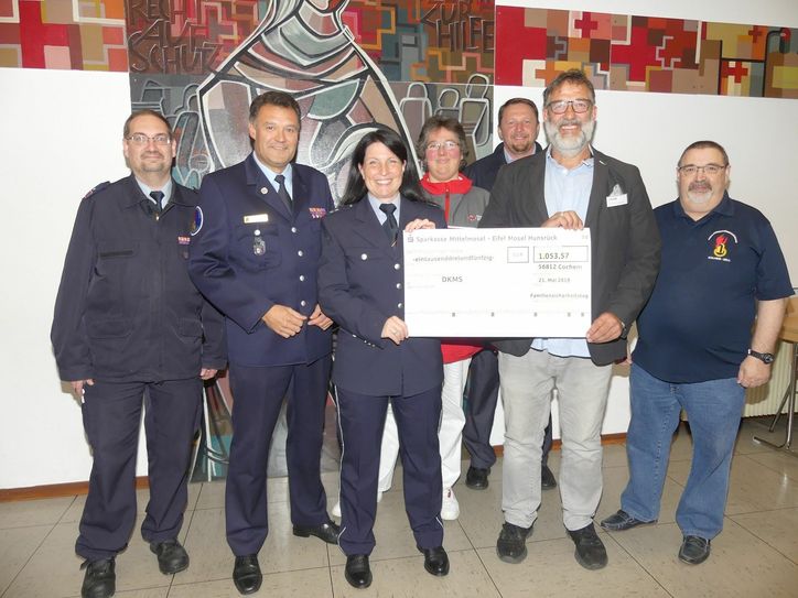 Von links: Christof Lieder, Günter Hammes, Bianca Schuhmacher, Christine Thielke, Markus Zenz, Michael Franzen und Manfred Hamza.