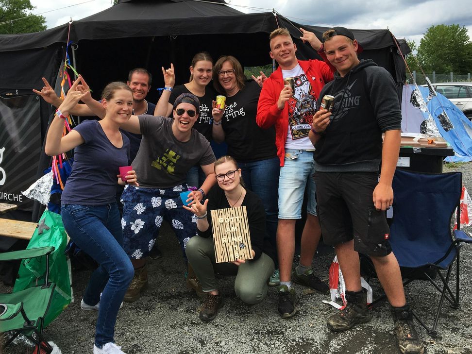 Das "Gott am Ring"-Zelt ist das ganze Festival über besetzt. Foto: privat