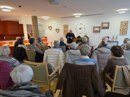 Winfried Manheller war zu Gast bei der Seniorenakademie.