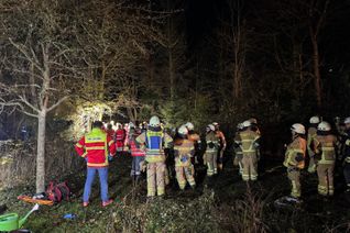 Neben der Bergwacht Ettringen, der Höhenretter der Berufsfeuerwehr Koblenz war auch die Feuerwehr Mendig im Einsatz.