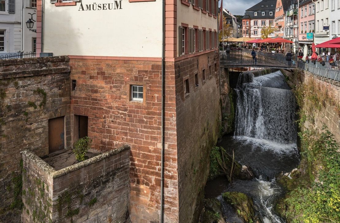Saarburger Waserfall am Amüseum
