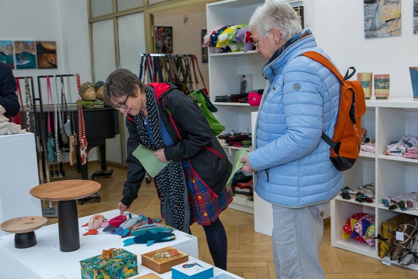 Noch bis zum 22. Dezember fasziniert die HwK-Winterausstellung mit Kunsthandwerk der Spitzenklasse.