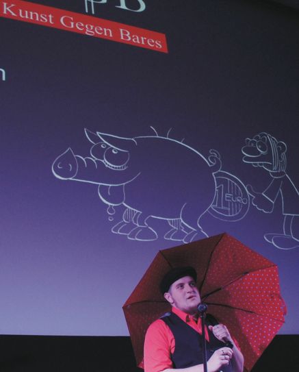 Bei KGB entscheidet das Publikum darüber, wie viel ihm der Auftritt des jeweiligen Künstlers Wert ist. Foto: FF