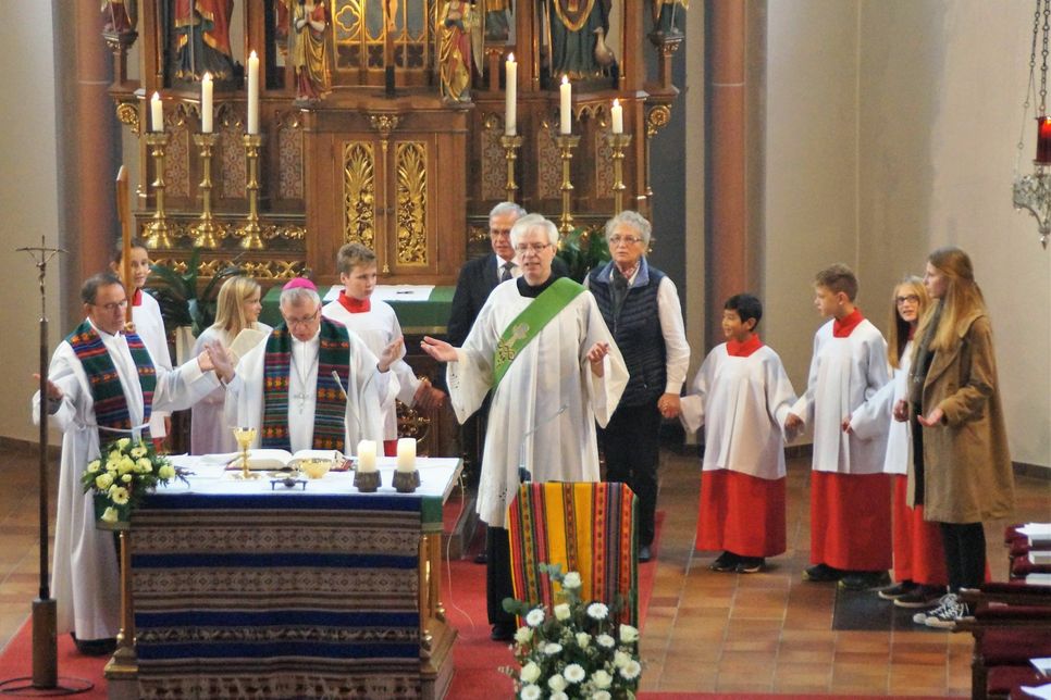 Das Bistum Trier hat seine Bolivienpartnerschaftswoche mit mehreren Gottesdiensten am eröffnet, so auch in der Pfarreiengemeinschaft Schweich.  Foto: Bistum Trier