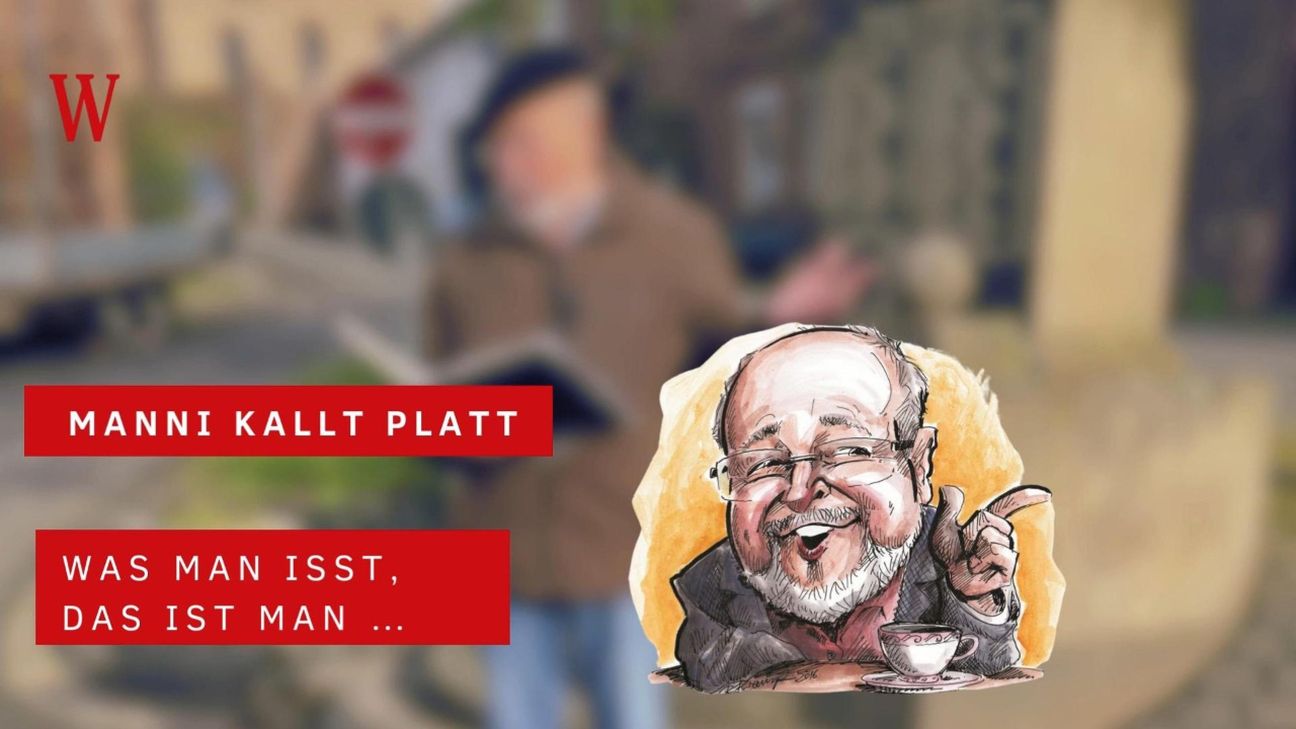 Was man isst, das ist man - meint zumindest Manni.