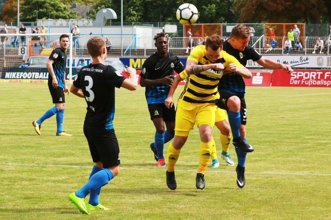 Am letzten Spieltag setzte sich die Eintracht zu hause gegen den FV Dudenhofen durch. (Foto: SVE)