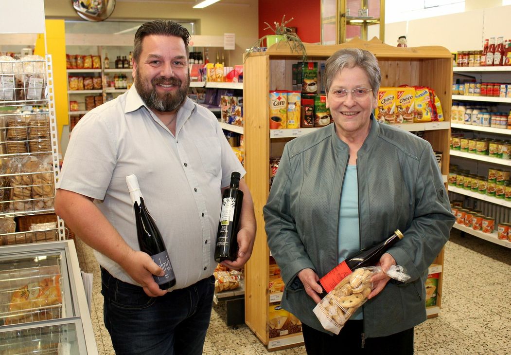 Sandro Hammermüller und Resi Lachnitt bilden den Vorstand der Frischegenossenschaft. Foto: Thomas Schmitz/pp/Agentur ProfiPress