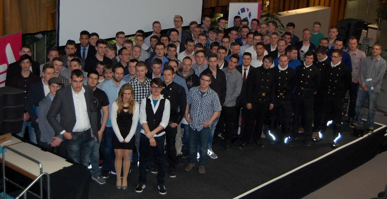 Gruppenbild der Azubis